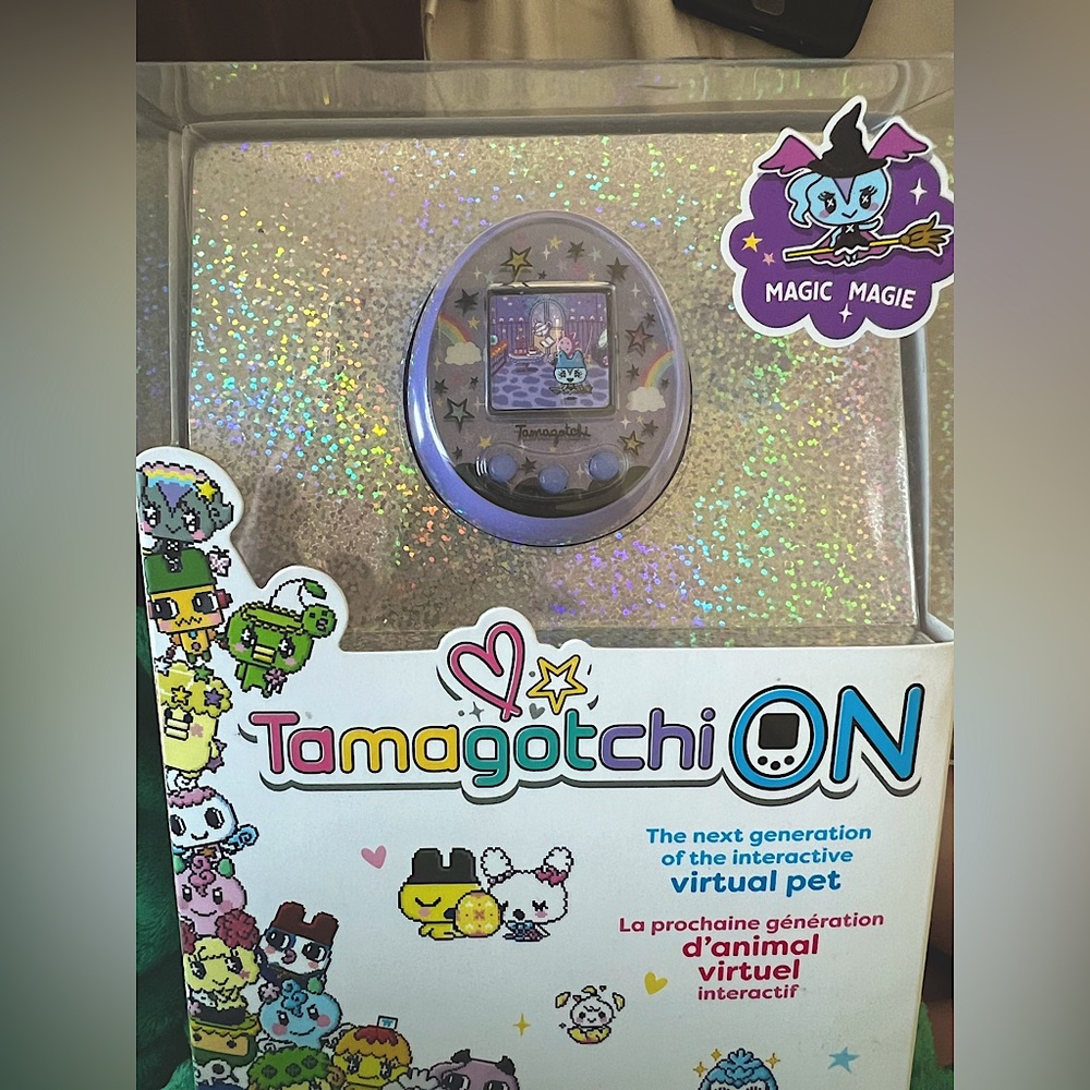 Purple Magic Tamagotchi On English